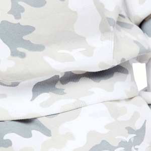 Sudadera con capucha de camuflaje blanco para mujer, jersey de lana suave, sudadera de camuflaje elegante, ropa de calle informal cómoda, Sudadera con capucha para invierno - Product Image 2