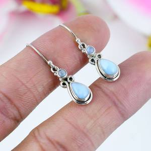 ต่างหูครบรอบปีแบบโบฮีเมียนชุบเงิน925ที่ดีที่สุดต่างหูแฟชั่นสไตล์แคริบเบียน - Product Image 5