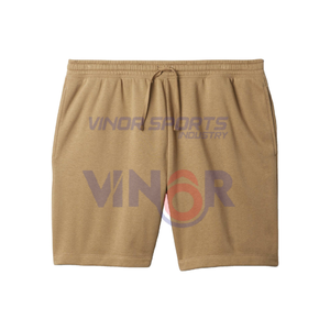 Shorts de survêtement respirants de style de rue pour hommes, shorts de jogging de gymnastique en coton blanc anti-rides avec couleurs personnalisées et sérigraphie - Product Image 5