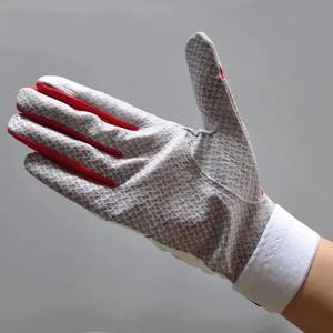 2025 New Customised Baseball <b>Batting</b> <b>Gloves</b> Wholesale OEM Custom Made Logo Professional High Quality Genuine Leather Anti Slip . - Product Image 4