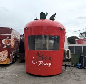 Camión de Comida con Diseño Único Personalizado en Forma de Fruta, Carrito de Comida Rápida Móvil, Remolques de Helados y Bocadillos, Quiosco de Café Portátil, Tennessee - Product Image 2