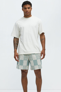 Hot Selling Custom Printed Summer Digital Printing Men Mid Waist <b>Hawaiian</b> Style Casual Beach <b>Shorts</b> 100% Cotton Solid - Product Image 2