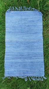 Gran llegada, alfombra de entrada de estilo Vintage, alfombrilla de puerta trenzada con borde anudado decorativo de algodón, pies relajantes para Picnics de Camping - Product Image 4