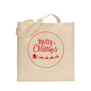 Bolsa de Mano Navideña Roja con Diseño de Papá Noel y Renos Volando - Bolsas de Mano Elegantes para Mujer - Product Image 2