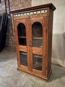 Armario de Cocina Moderno, Antiguo, de Lujo, Clásico, Vintage, de Tamaño Mediano, Elegante, de Madera Maciza Azul - Product Image 3