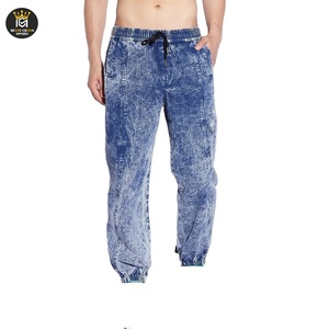 กางเกงผ้าแคนวาสผู้ชายทรงสลิมฟิตแห้งเร็วแห้งไวพร้อมผ้าเช็ดกรดดีไซน์กลางแจ้ง - Product Image 1