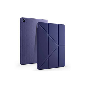 Funda Protectora Plegable en Tres Partes Netzy Verde Claro para Galaxy Tab A9 con Compartimento para Lápiz y Soporte - Product Image 1