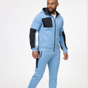2025 Men's zipup Hoodie and Pant Winter Tracksuit Comfortable <b>nylon</b> <b>Fabric</b> Latest Design for Men - Product Image 3