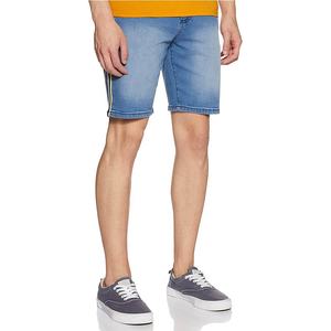 กางเกงขาสั้นผ้ายีนส์พิมพ์ลายสำหรับผู้ชายกางเกงขาสั้นผ้ายีนส์เอวต่ำสำหรับแฟชั่นฤดูร้อน - Product Image 1