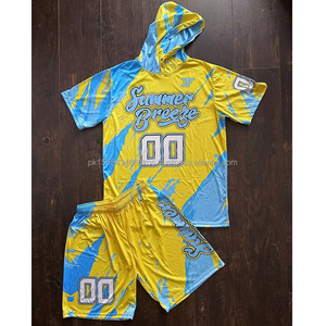 ชุดเครื่องแบบ7-7เสื้อฮู้ดพิมพ์โลโก้ผ้าโพลีเอสเตอร์100% ชุดเครื่องแบบ7-7 - Product Image 1