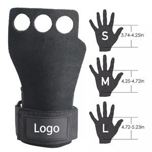 GAF Poignées de gymnastique en cuir Protecteurs de paume en cuir Poignées de gants Poignées de gymnastique pour hommes et femmes - Product Image 6