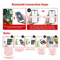 Module sonore Bluetooth enregistrable pour cartes de vœux, cadeaux et jouets