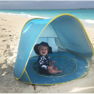 Tente de plage pop-up A163ser pour jouet de bébé pour le plaisir à la plage - Product Image 1