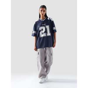 Conjunto de Uniforme de Baloncesto Juvenil Reversible Allstars, Talla XL, Poliéster, Camiseta Lisa con Estampado de Bandera, Pantalones Cortos, Sublimación, Ropa Deportiva de Fútbol - Product Image 4