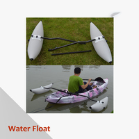 Système de stabilisation universel pour kayak gonflable en PVC - Pontons et flotteurs durables pour canoë, pour la stabilité au surf et la pêche sous-marine