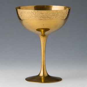 TrinityGlass Divine Grace, cáliz de vino de Metal adornado, copa de acabado antiguo tradicional para rituales religiosos y altares de Iglesia - Product Image 5