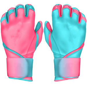 Fabricante y suministro de la mejor calidad, resistente, hecho a medida, deportes de bateo, Cabretta, guantes de béisbol de cuero, Unisex, 2017 - Product Image 3