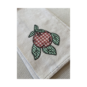 Fairway Cute Soft 100% Cotton Embroidered Golf Inspired <b>Tea</b> <b>Towels</b> Handmade Minimal Abstract Style Recyclable GOTS Bulk Option - Product Image 1