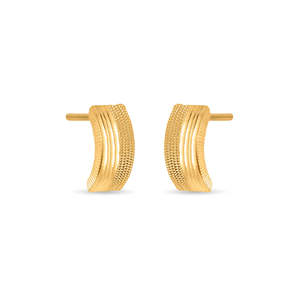 Pendientes de Perlas de Oro de 18k para Mujer, Regalo Vintage para Bodas y Fiestas - Product Image 4