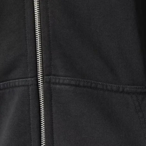 Custom <b>Men's</b> Winter Hoodies High Quality Cotton <b>Zip</b>-Up Fleece Heavyweight Oversized Drop Shoulder <b>Hoodie</b> <b>with</b> <b>Pocket</b> - Product Image 5