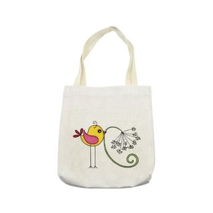 Women Canvas Shopping Bag Black Striped Vintage Ladies' Chic Casual Shoulder Bag Foldable Reusable Cotton Female Tote Handbag - Product Image 2