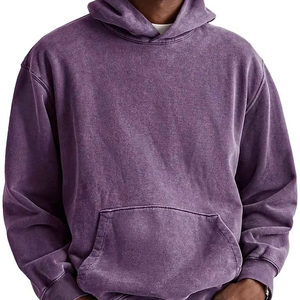 OEM personalizado 100% de alta calidad colorido de los hombres sudaderas con capucha de algodón polar (cepillado o sin cepillar en el interior) 300gsm a 360ggsm - Product Image 3