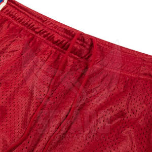 Short en maille en polyester, dernière conception, short en maille pour homme, short en maille avec logo personnalisé pour homme - Product Image 4