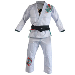 ชุดยูโดบราซิลเลียนยิวยิตสู (BJJ Gi) แบบสั่งทำพิเศษจากโรงงาน พร้อมโลโก้สั่งทำ ผ้าฝ้าย 100% น้ำหนัก 340 กรัม สีสั่งทำได้ รับผลิตแบรนด์ส่วนตัว ทุกขนาด - Product Image 1