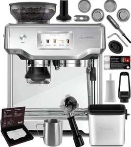 เครื่องชงกาแฟเอสเพรสโซ่ไฟฟ้า Breville BES880BSS หน้าจอสัมผัส ระบบตั้งโปรแกรมได้ ใช้ได้ทั้งภายนอกและภายในบ้าน - Product Image 2