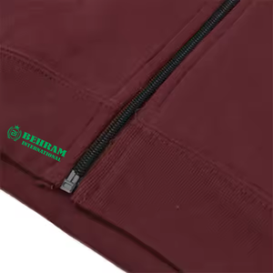 Combinaison de jogging de haute qualité de grande taille avec fermeture éclair respirante Sweats à capuche à fermeture éclair unie Élégant respirant de haute qualité - Product Image 5