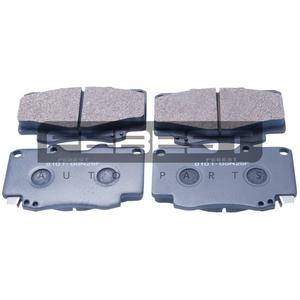 Set di pastiglie freno anteriori FEBEST (0101-GGN25F) - Product Image 1
