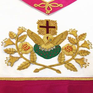 Tablier maçonnique Rose Croix 18e degré, tabliers maçonniques - Product Image 2