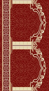 Técnica tejida de alfombra impresa de nailon de Hotel comercial para uso doméstico Proveedor de alfombras de mezquita musulmana en India Avior - Product Image 5