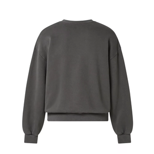 Service OEM personnalisé – Sweat-shirt thermique respirant à col ras du cou 100 % coton, coupe régulière, effet délavé, nouvelle mode pour homme - Product Image 6