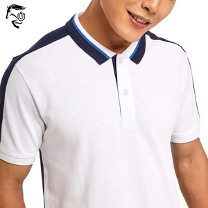 Camisas de polo personalizadas para hombre de calidad superior al por mayor diseño superior con patrón sólido camisas de su propio diseño - Product Image 4