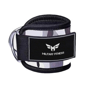 Venta superior Accesorio Glúteos Entrenamiento Levantamiento de pesas Tobilleras Grueso Neopreno Acolchado Culturismo Entrenamiento físico Correas de tobillo - Product Image 1