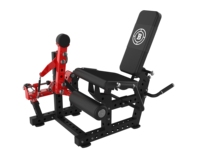 Appareil de Squat à Ciseaux Robuste à Charge de Plaques avec Rouleaux en Mousse et Plaques de Repose-Pieds pour l'Entraînement de Force en Salle de Sport Commerciale
