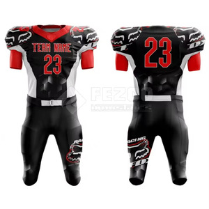Uniforme de football américain léger, confortable, à la mode, dernier style, maillot de football américain avec short, meilleur matériau - Product Image 1