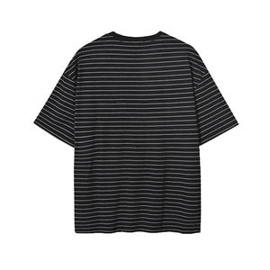 เสื้อยืดคอกลมสำหรับผู้ชายเสื้อยืดคอกลมผ้าฝ้ายผ้าโพลีเอสเตอร์ทรงหลวมทรงหลวมปกติสำหรับฤดูร้อนสินค้ามาใหม่2025 - Product Image 5