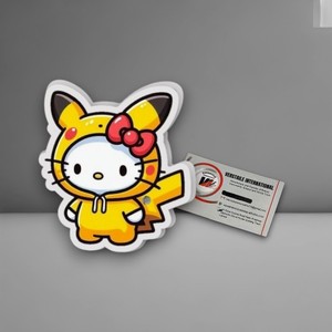 Nueva Llegada, Placa Magnética para Extensión de Pestañas de Acero Inoxidable con Logotipo Personalizado de Hello Kitty, Forma de Corazón, Mariposa, Círculo, Rectángulo - Product Image 2