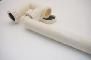 Coudière en PVC OEM pour siphon en P – Idéale pour toilettes, cuisines et salles de bain – Design moderne, écologique, installation facile, blanc/logo personnalisé - Product Image 3