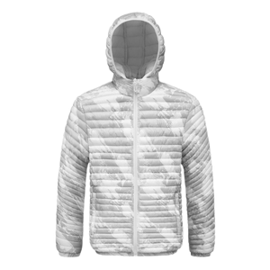 Chaqueta Acolchada para Hombre con Cremallera, Resistente al Viento, 100% Poliéster, con Logotipo Personalizado Azul OEM - Product Image 1