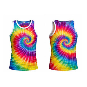 Vêtements de sport décontractés pour hommes, tricotés, respirants, séchage rapide, haute qualité, débardeur en coton et polyester, sublimation - Product Image 1