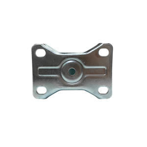 Rueda giratoria rígida de polipropileno ligera pequeña de 3 pulgadas con rueda de plástico con rodamiento de bolas - Product Image 3