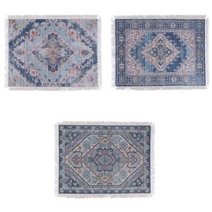 Tovagliette in Tessuto Stile Kasbah, Ecologiche e Durevoli, Tappetini Orientali Sostenibili per Casa e Ristorante, Riscaldabili per Uso Natalizio - Product Image 1