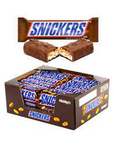 Barres de chocolat Snickers en gros, 50g, 24 unités par carton, configurations de palettes mixtes pour distributeurs et revendeurs en gros - Product Image 2