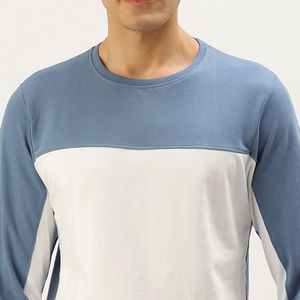 Nouveauté 2025 Pull à col rond pour homme en molleton 100% coton épais doublé coupe régulière décontracté coupe-vent - Product Image 5