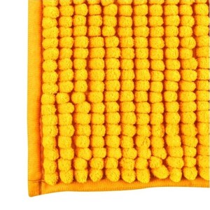Tapis de bain en chenille 50x80 cm Safran - Product Image 2