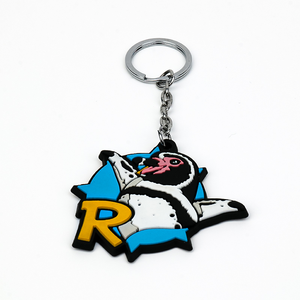 ห่วงโซ่กุญแจพีวีซีนุ่มปรับแต่งได้2D ส่วนตัว3D โลโก้พวงกุญแจธุรกิจของขวัญส่วนตัวยางนิ่มคาราบิเนอร์ส่งเสริมการขาย - Product Image 5