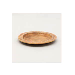 Assiettes de présentation en bois de mangue de couleur naturelle pour mariage et événements Hôtels Vaisselle à la maison - Product Image 2